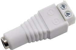 Złącze męskie niskonapięciowe TRU COMPONENTS DC14-F-WT złącze żeńskie proste  5.5 mm 1 szt.