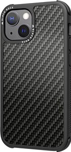 Black Rock Robust Real Carbon Cover Apple iPhone 13 Mini czarny