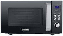 Mikrofalówka Severin MW 7763 900 W funkcja grilla czarny, stali szlachetnej