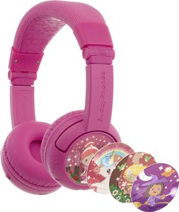 Zestaw słuchawkowy On Ear onanoff BuddyPhones® BT-BP-PLAYP-PINK  różowy