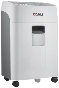 Dahle ShredMATIC 300 P5 Niszczarka 300 ark. Cięcie na drobne elem. 2 x 15 mm P-5 40 l Niszczy także spinacze do papieru, karty kredytowe