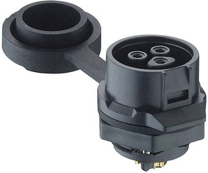 Złącze męskie okrągłe Lumberg 0271 03, styki:3, 400 V, 10 A, 1 szt.