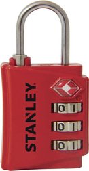 Kłódka STANLEY 81141 393 401 30 mm   TSA z zamkiem szyfrowym