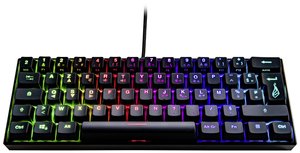 SureFire KingPin M1 60% mechaniczna klawiatura do gier RGB Klawiatura gamingowa Surefire Gaming KingPin M1 AZERTY