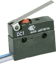 Mikroprzełącznik DC1C-C3LC 250 V/AC 6 A 1 x wł/(wł) ZF IP67 chwilowy 1 szt.