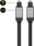 Kabel optyczny audio Toslink Goobay 1.50 m, adapter 3.5 mm