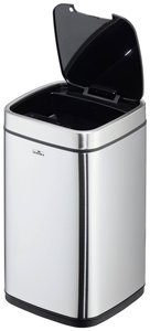 Pojemnik na pedał DURABLE sensor NO TOUCH na 12L, stal nierdzewna, srebrny, 342123, 1 szt. Kosz na śmieci Durable 342123 342123,12, 1 szt.