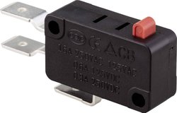 Mikroprzełącznik TRU COMPONENTS TC-9122116, 1 zestyk przełączny, 1 x wł/(wł), 250 V/AC, 16 A, 1 szt.