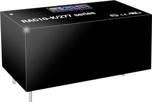 Konwerter AC/DC 10 w „POWERLINE” 2„x1” 4 kV reg Zasilacz AC/DC RECOM RAC10-24SK/277 24 V  10 W