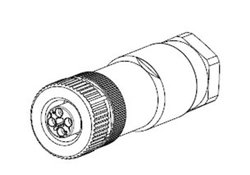 Złącze czujników/elementów wykonawczych TE Connectivity 2120950-1 1 szt.