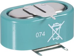 Akumulator guzikowy, NiMH Varta 2V150H, 2,4V, 150 mAh