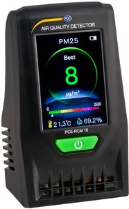 Miernik cząsteczek PCE Instruments PCE-RCM 10 wilgotność, temperatura