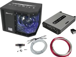 Zestaw subwoofer + wzmacniacz 4-kanałowy + okablowanie Hifonics MBP 1000.4