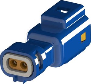 Obudowa złącza pin męskiego na kabel EDAC 560-002-000-311, wire-to-wire, piny: 2, 3 A, 1 szt.