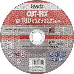Tarcze tnące CUT-FIX® do obróbki kamienia, ø 178 mm Tarcza tnąca prosta kwb  792750  1 szt.