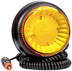 Fristom   FT-101 DF LED MAG M78 12 V, 24 V, 36 V z wtyczką DIN, poprzez zainstalowany zasilacz stopka magnetyczna pomarańczowy