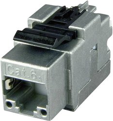 Telegärtner CAT 6a Uniwersalny moduł Keystone zgodny z EIA / TIA 568B Moduł RJ45 CAT 6A Telegärtner J00029A0077 Keystone
