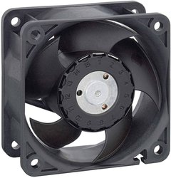 Wentylator osiowy EBM Papst 622 L, 12 V/DC, 21 m³/h, (D x S x W) 25 x 60 x 60 mm