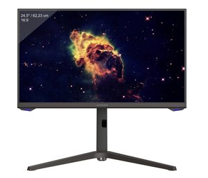 LC Power LC-M25-FHD-144 Monitor  EEK F (A - G) 62.2 cm (24.5 cal) 1920 x 1080 px 16:9 1 ms audio, stereo (jack 3,5 mm), DisplayPort, HDMI, USB-C® LCD (IPS)