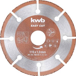 Tarcza tnąca prosta kwb  790540 125 mm 1 szt.