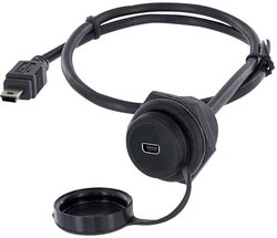 Złącze męskie USB encitech 1310-1026-01, 0.50 m, 1 szt.