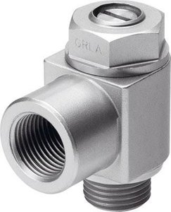 Zawór sterujący przepływem FESTO GRLA-1/8-B 151165, 0.3 do 10 bar