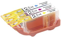 Renkforce Tusz Zamiennik Canon CLI-526C, CLI-526M, CLI-526Y Cyjan, Magenta, Żółty  atrament Renkforce RF-5688328, 1 szt.