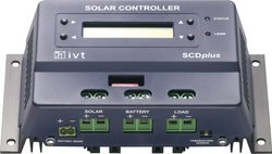 Solarny regulator ładowania IVT SCDplus 15A PWM 12 V, 24 V 15 A