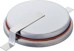 Bateria guzikowa, litowa Renata CR 2450N z końcówką lutowniczą Z Ogniwo guzikowe Renata CR2450N.SM litowe 540 mAh 3 V 1 szt.