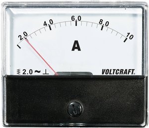 Analogowy wskaźnik panelowy VOLTCRAFT AM-70X60/10A