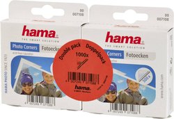 Hama dozownik narożny do zdjęć dwupak, 2 x 500 narożników Dozownik krawędzi do zdjęć Hama 00007108, 1000 szt.