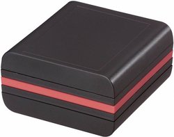 Obudowa uniwersalna Strapubox, ABS, czarny, (D x S x W) 80 x 76 x 41 mm, 1 szt.