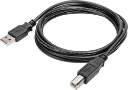 Digitus Kabel USB USB 2.0 Złącze męskie USB-A, Złącze męskie USB-B 1.80 m czarny 10 szt. ekranowanie, podwójne ekranowanie