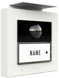 m-e modern-electronics VS-21 W Vistasmart Wideodomofon LAN, WLAN Jednostka zewnętrzna biały