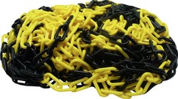 Warkocz czarny, żółty tworzywo sztuczne  VISO CNJ801SBS 25 m