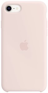 Apple iPhone SE Silicone Case - Chalk Pink Futerał backcase Apple iPhone SE (3. Generation) limonkowy różowy