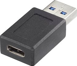 Przejściówka, adapter USB Renkforce RF-4538932, [1x złącze męskie USB-A 3.2 (USB 3.0) - 1x złącze żeńskie USB-C]