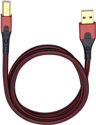 Kabel USB Oehlbach USB Evolution B, USB 2.0, Złącze męskie USB-A, Złącze męskie USB-B, 3.00 m