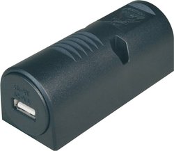 Gniazdo USB do zabudowy ProCar 67333501, Obciążalność prądu maks.: 3 A, 12 - 5 V, 24 - 5 V