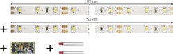 TAMS Elektronik 53-01450-02-C Pasek LED kierunek podróży, ściemnianie, przełączanie z modułem ciepły biały 1 zest.