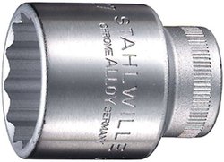 Nasadka 24 mm Stahlwille 50 24 03010024 Podwójny sześciokąt 1 szt.
