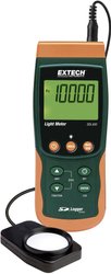 Luksomierz Extech SDL400, 0 -  100000 lx, z wbudowanym rejestratorem danych