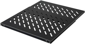 Rittal półka na urządzenia, do montażu na stałe, głębokość: zmienna, 482,6 mm (19'') 1/2 HE, 600 - 900 mm Półka na urządzenia Rittal 5501.665 1 szt.