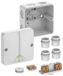 Puszka instalacyjna Spelsberg Abox SLK-2,5², szary, 60 szt.