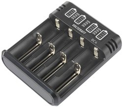 Ładowarka z okrągłymi ogniwami Li-Ion, NiMH, Micro (AAA), Mignon (AA), Baby (C), Sub-C Ładowarka do akumulatorów VOLTCRAFT BC4 LiIon, NiMH