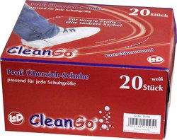 Ochraniacze na buty L+D CleanGo 25195, biały