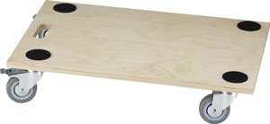 Wózek płaski dörner + helmer 290705 Atlas Economy   Maksymalne obciążenie: 300 kg 590 mm x 390 mm x 120 mm