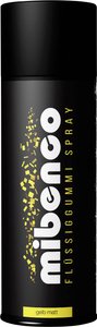Syntetyczna powłoka gumowa w sprayu mibenco 71421023, Kolor producenta żółty (matowy), 400 ml