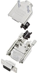 Zestaw listew żeńskich D-Sub TRU COMPONENTS TCDTPKM09HDS15K 7709164-SR, rzędy: 3, styki: 15, 180 °, 1 szt.