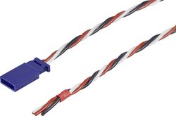 Kabel zasilający do serwa Modelcraft, Futaba, 0,35 mm2, 30 cm